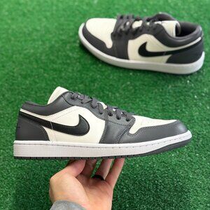 Nike Jordan 1 White Dark Gray Womens Shoes DC0774-102 VNDS Sz 11 / Mens Sz 9.5